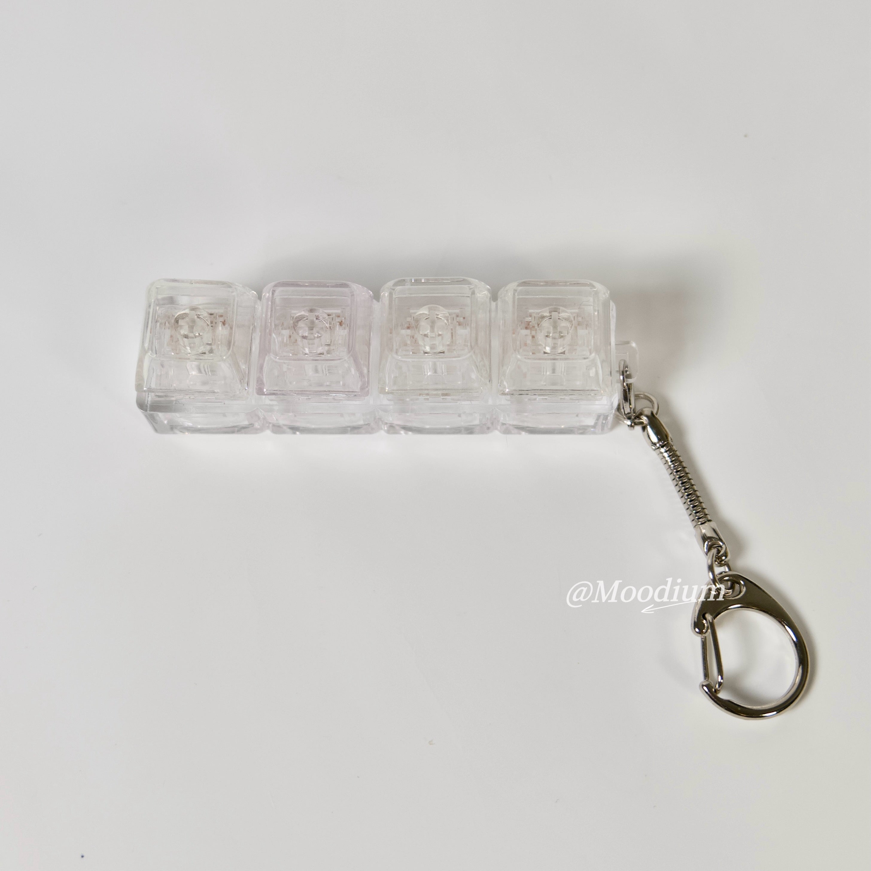 4피스 크리스탈 클리어 클릭 보드