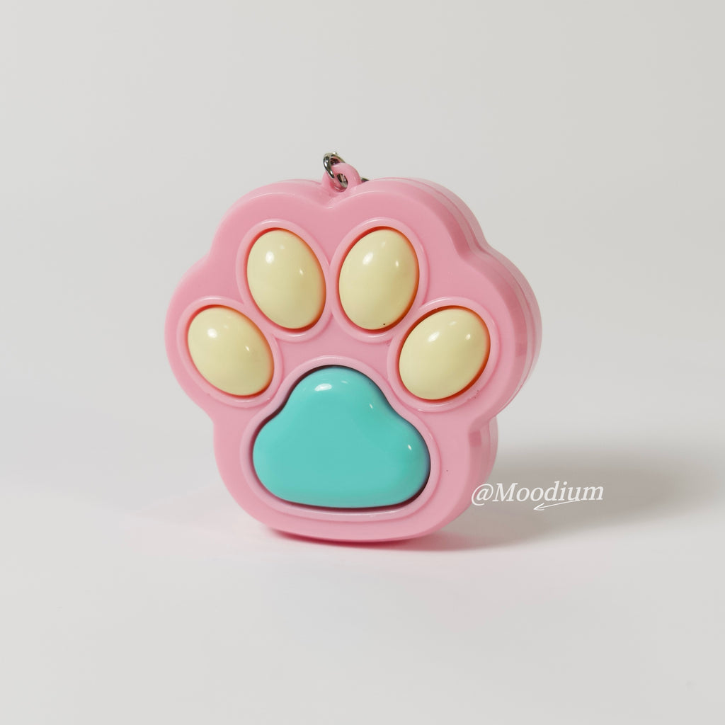 파스텔 고양이 발바닥 딸깍이