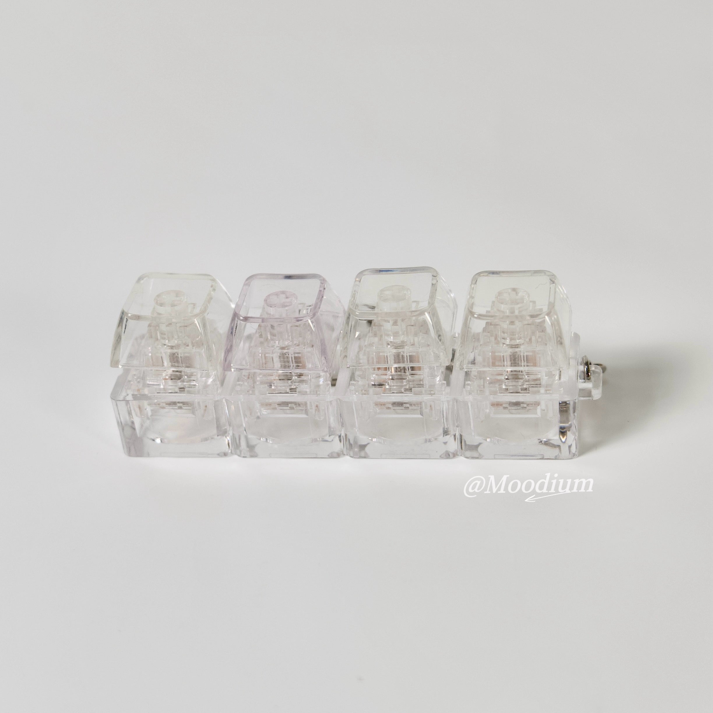4피스 크리스탈 클리어 클릭 보드