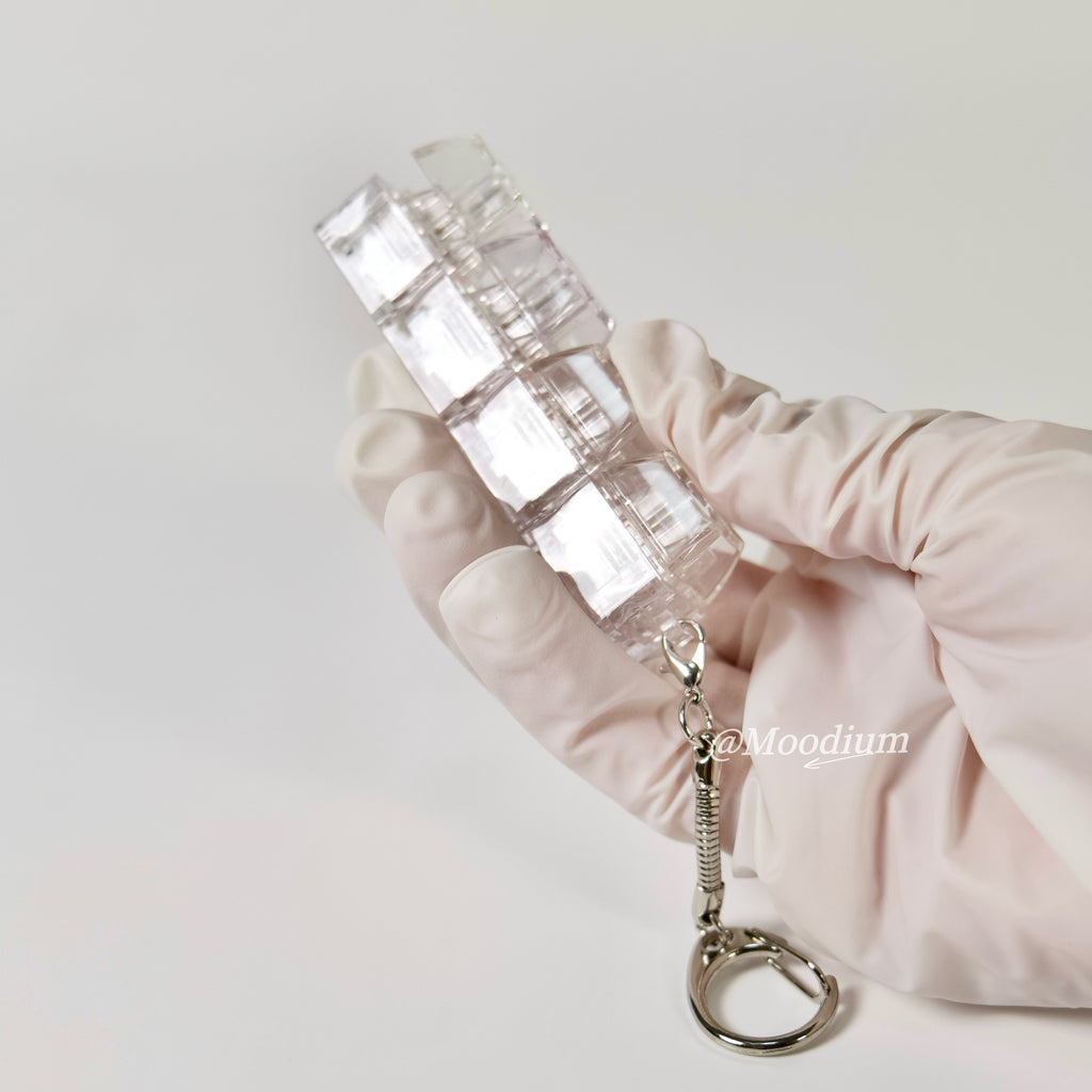 4피스 크리스탈 클리어 클릭 보드