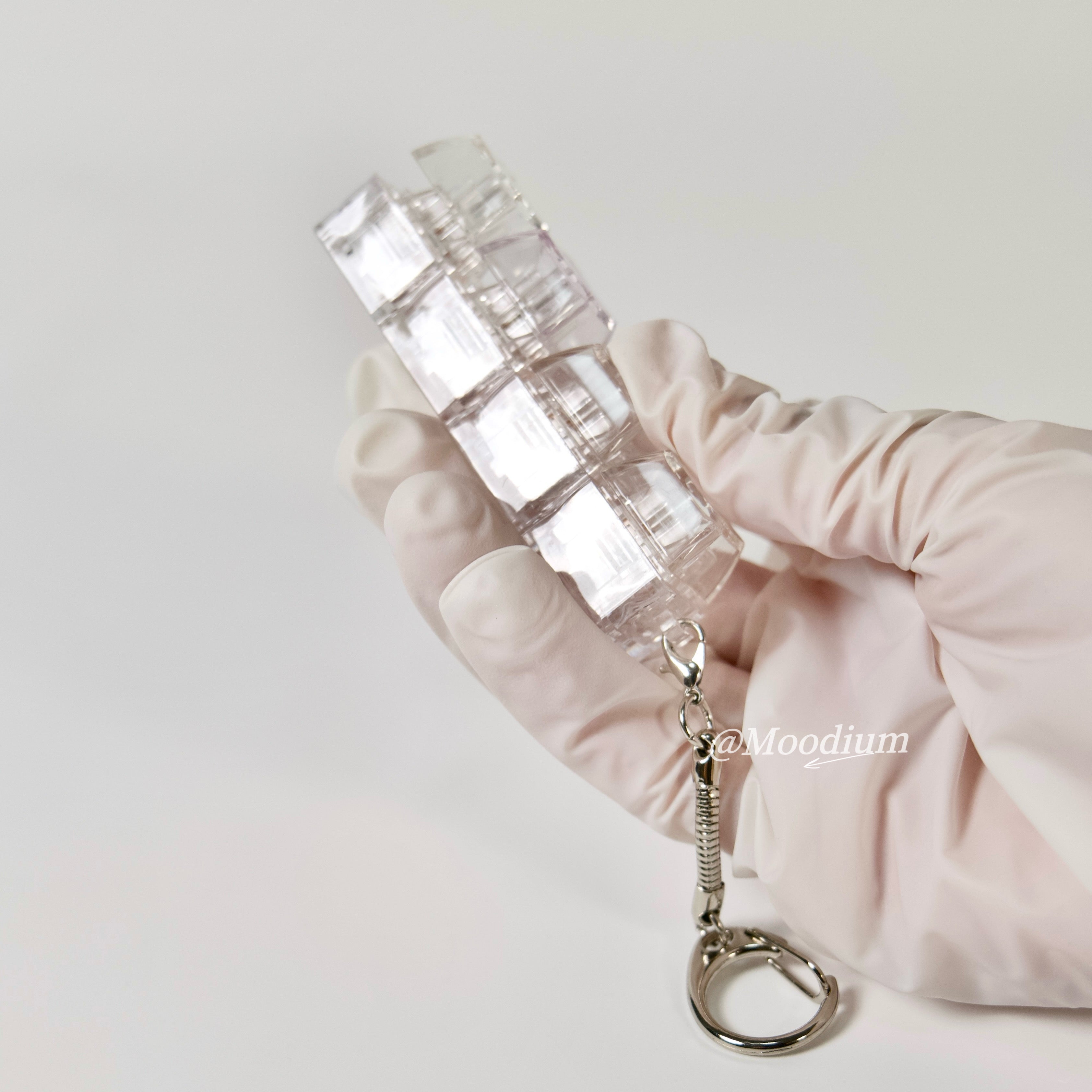 4피스 크리스탈 클리어 클릭 보드